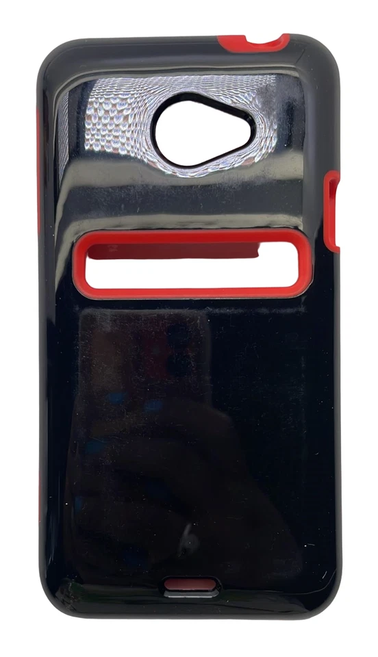 Funda Protectora Technocel para HTC Evo 4G LTE, Rojo/Negro Foto 4 de 4