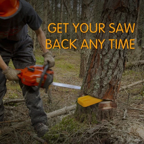 6 Pack logging Felling Bucking Tree Forestry Falling Spiked Wedges 5.5'' & 8'' - Picture 3 of 6