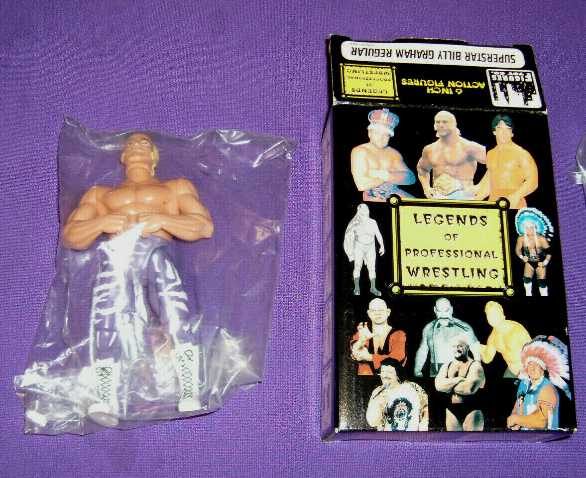 Superstar Billy Graham Action Figure, 2001 Legends of Pro