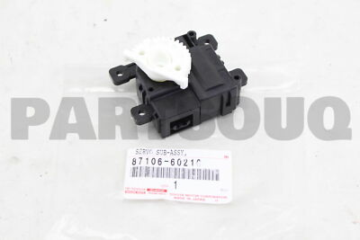 パーツ ARROWZ AUTO DAMPER NCP31 bB TOYOTA 8710660210 Genuine Toyota SERVO SUB-ASSY, DAMPER(FOR AIRMIX NO.2
