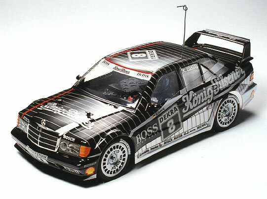 58108 Tamiya TT01e Mercedes Benz 190e 2.5-16 Evolution II Body Set TA03/TA05/TRF