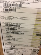 AMP8150 AMP8150-K9 Cisco FirePOWER AMP8150-K9 Chassis. 1U. no memory or OS.