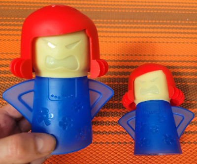 Mikrowellenreiniger ''Angry Mama'' Küche Mikrowelle Dampf Kühlschrank Geruchsabsorber x2