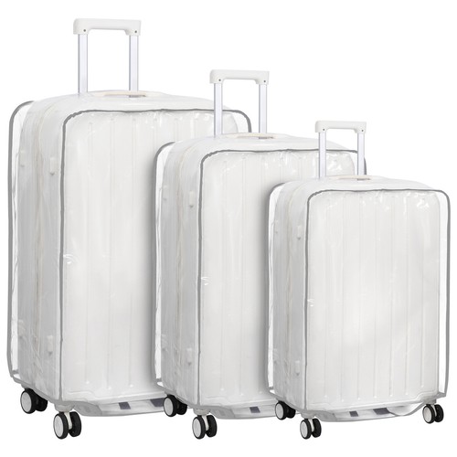 Oneant 3Pcs Suitcase Cover Protectors PVC Luggage Cover For Suitcases