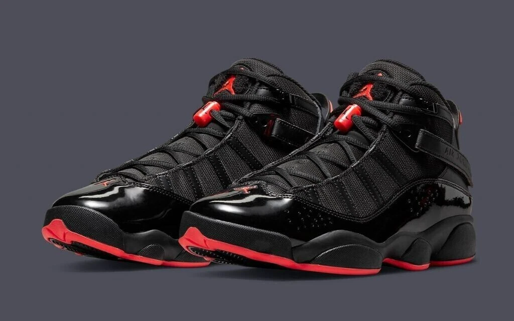NEW Jordan 6 Rings Men s Size 11.5 Black Infrared 23 Black 322992 066 Fast Ship