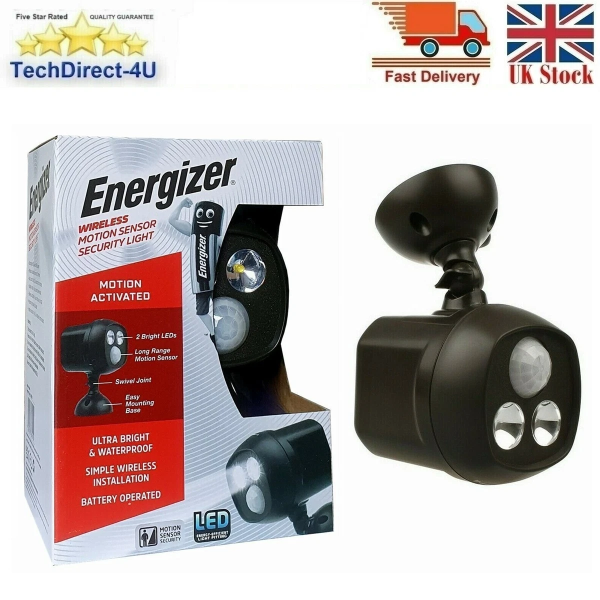 Energizer LED Motion-sensing Night Light White