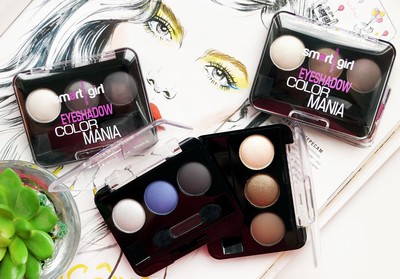 BELOR DESIGN Color Mania | Long Lasting COMPACT EYESHADOW Palette, Multi Shades