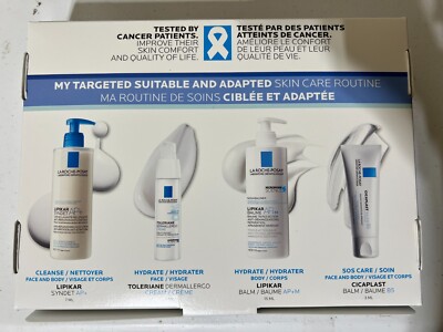 LA ROCHE POSAY 4 Pieces Cleanser Lipikar, Hydrate Face & Body, SOS Care Balm New