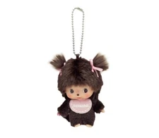 Bebichhichi Big Face Plush Girl SS Size Mascot Keychain Japan
