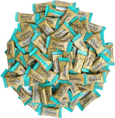 Chimes PEPPERMINT Ginger Chews with Individually Wrapped 16 Oz (Pack of 1)