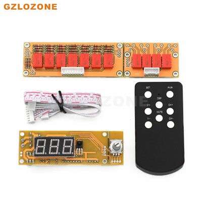 Hifi 128 Steps Relay Remote Passive Volume Control Board KIT 2 Channel