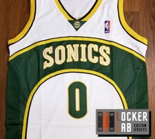 Russell Westbrook #0 Seattle Retro Throwback Basketball Jersey White