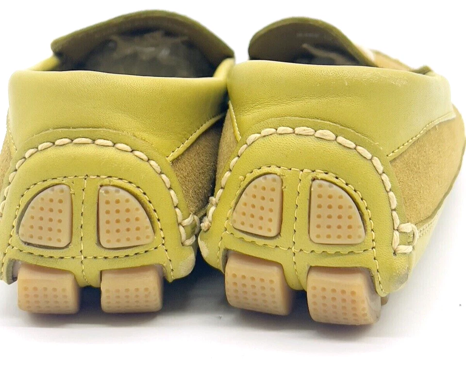 L.L. Mocasines Bean para mujer 8 M verde oliva gamuza comodidad para conducir zapatos planos Foto 2 de 4