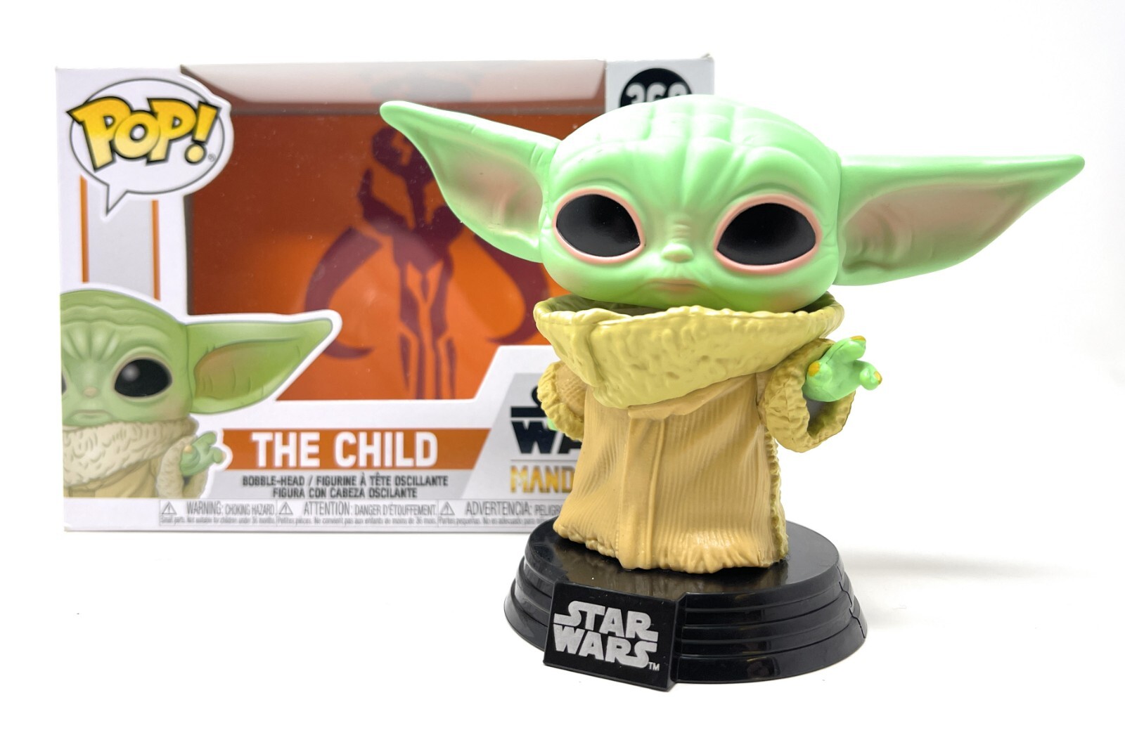Funko Pop! Star Wars The Mandalorian The Child Bobblehead Vinyl Collectible New