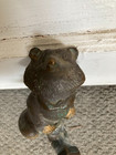 Racoon solid brass garden faucet handle with spigot — photo 4