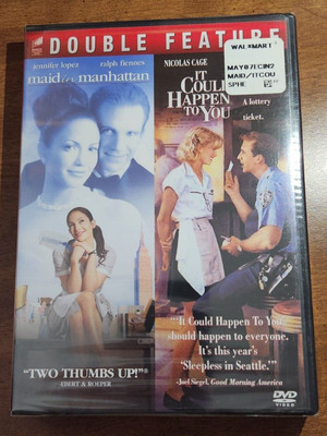 MAID IN MANHATTAN/IT COULD HAPPEN TO YOU (DVD DOUBLE FEATURE) NEW, NICHOLAS CAGE