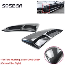 Carbon Fit For Ford Mustang 2015-2023 V3 Rear Fender Panel Side Body Flare Scoop
