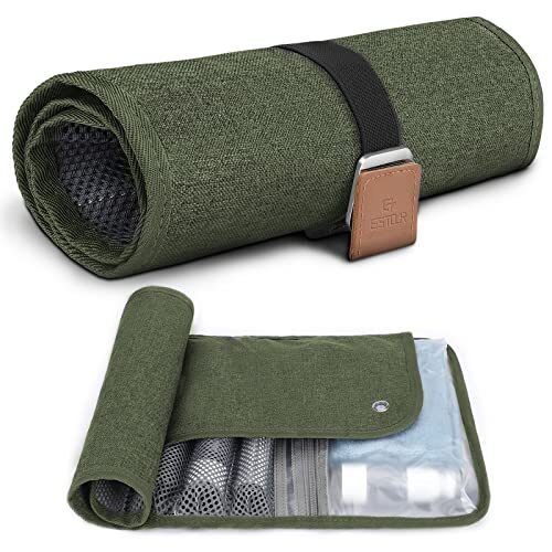 Toiletry Bag for Men, Travel Essentials Travel Toiletry 5.Army Green(Polyster)-image