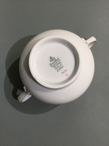 Rosenthal Porcelain Germany Form E Gold Band Covered Sugar - Picture 4 of 4