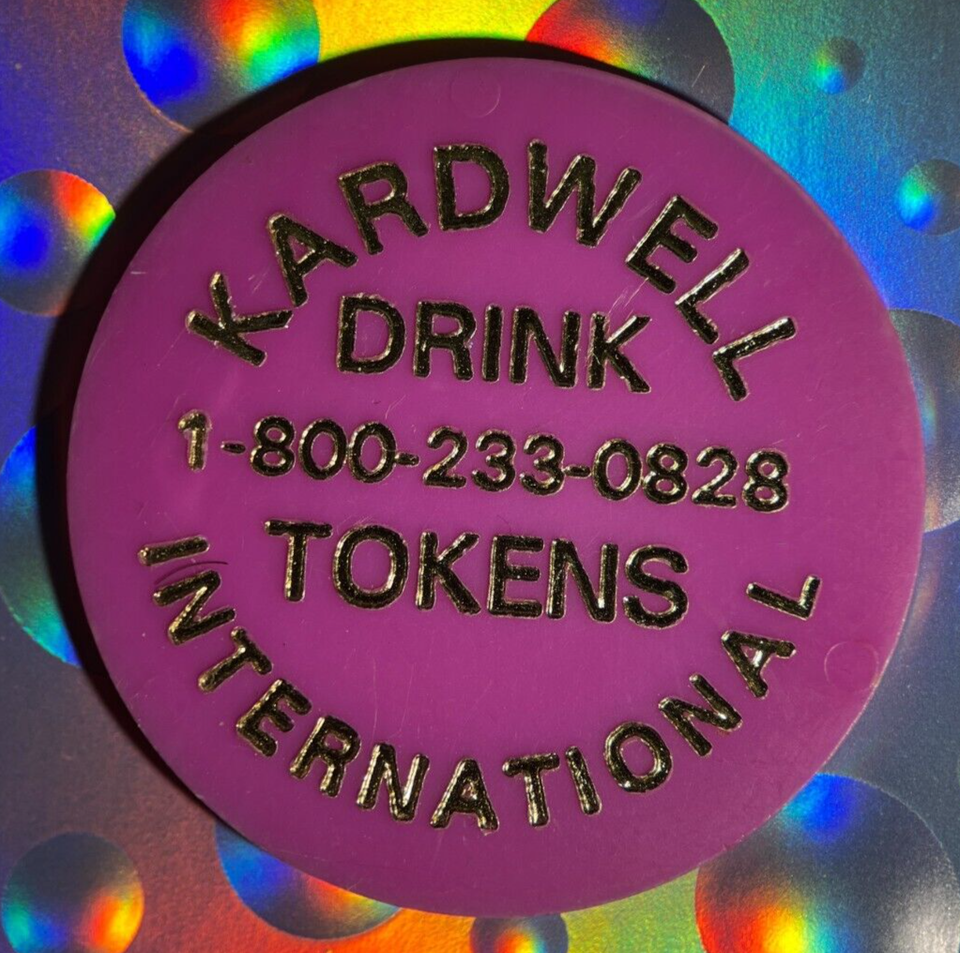 ⚡️ ️ Casino Chip OMG 😳 NCV Kardwell International Drink Token ⚡️ ️⚡️ ️⚡