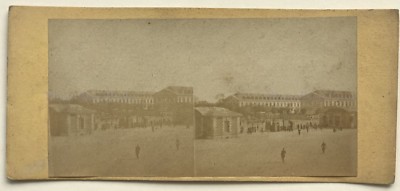 Panorama De Kiev, Ukraine - Photo Stéréoscopique Vintage - Albumine C1865