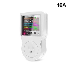 Smart Digital Thermostat Switch Outlet WiFi Temperature Control Socket 10A /16A