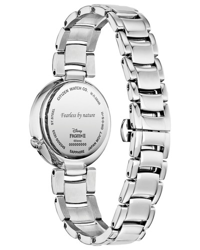 Citizen Eco-Drive EM0580-58N Elsa Diamond Accent 31mm Steel Women's Watch - Picture 3 of 3
