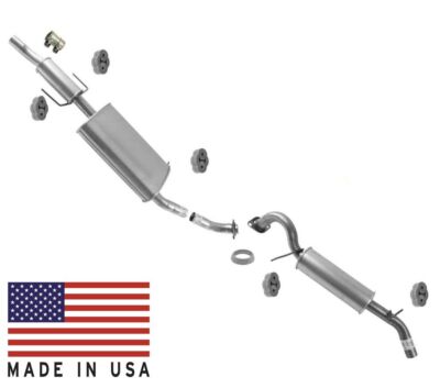 Made in USA Exhaust Resonator Pipes Muffler for Ford Escape