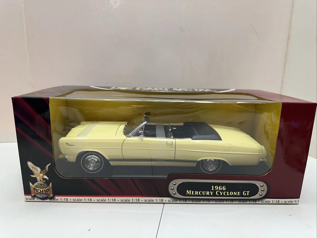 Road Signature Mercury Cyclone GT 1966 - 1/18 - Blanche - Miniature Occasion