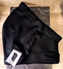 Hairbrella Satin Lined, Waterproof Infinity Rain Scarf - Black - NEW WITH TAGS