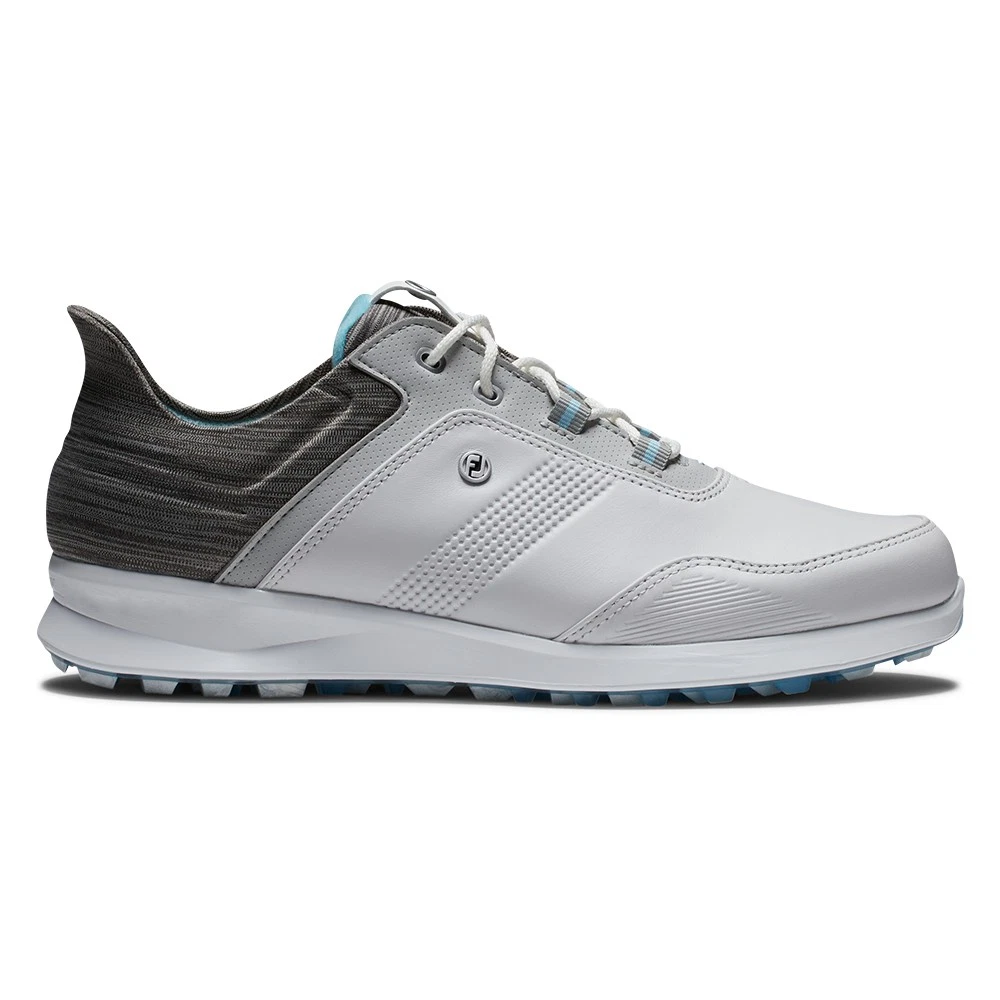 FootJoy heren golfpolo Smith Pique FJ Tonal Print navy - Golftassen