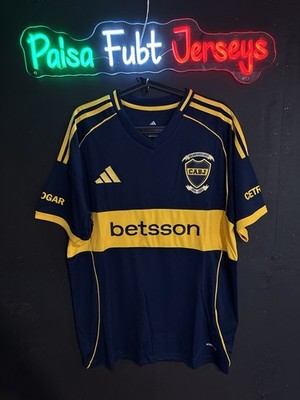 Bonnet Piluso Boca Juniors - Gabardine - Broderie Or - Neuf - Fabriqué En Argentine