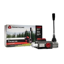 NEW CountyLine 1307340 10 GPM Single Spool Hydraulic Tractor Valve FREE SHIPPING
