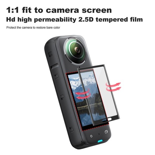 Multi Purpose for PROTECTION Kit for Insta 360 X5 with Lens and Screen Guards - Picture 3 of 7