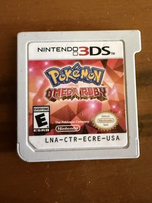 Pokemon OMEGA Ruby Nintendo 3DS Cartridge Only WORKS