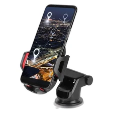 Telescopic Long Arm Suction Cup Phone Holder for Air Vent Universal Windshield