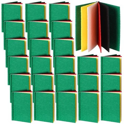 Skyygemm 24 Pcs Felt Wordless Book Plan of Salvation Interactive Book Gospel