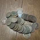 Roll of 50 Coins Mixed Indian Head Cent Pennies in Few Good/ AG/ WORN condition!