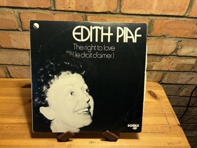EDITH PIAF The Right To Love Le Droit D'aimer 1975 UK Double Vinyl LP VG VG+