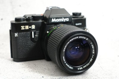 Mamiya ZE-2 mit Sekor E 35 - 70 mm - selten zu finden / rar | Top Zustand