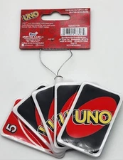 RUZ UNO CHRISTMAS ORNAMENT AWESOME DETAIL FUN FOR ALL!