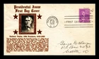 US COVER ZACHARY TAYLOR PRESIDENTIAL SERIES FDC SCOTT 817 CROSBY PHOTO CACHET