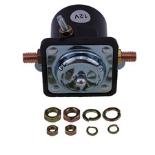 12v 3 Terminal Solenoid Switch 1306070 For Meyer E47 E57 E60 Pump 6579 Snow Plow