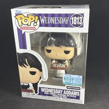 Funko Pop! Wednesday Addams 1813 LE 9500 BAM Books A Million Exc  w/Protector