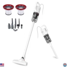 Stick Vacuum Cleaner, Corded Handheld Vacuum Cleaner Mini Electric Broom for Pet