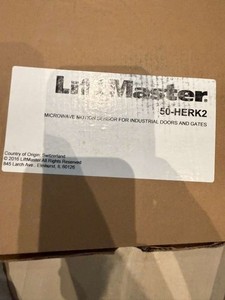 LiftMaster Package  including 2 units 50-HERK2 Microwave Sensors + 50-HERK-RC2 R