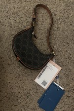 Celine Ava Bag Triomphe Coated Canvas Mini