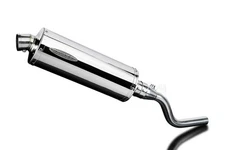 Delkevic Slip On Exhaust with 14" Oval Stainless Steel Muffler for KLX300