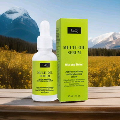 LAQ Multi-oil Serum with vit. C+E 1 Fl Oz