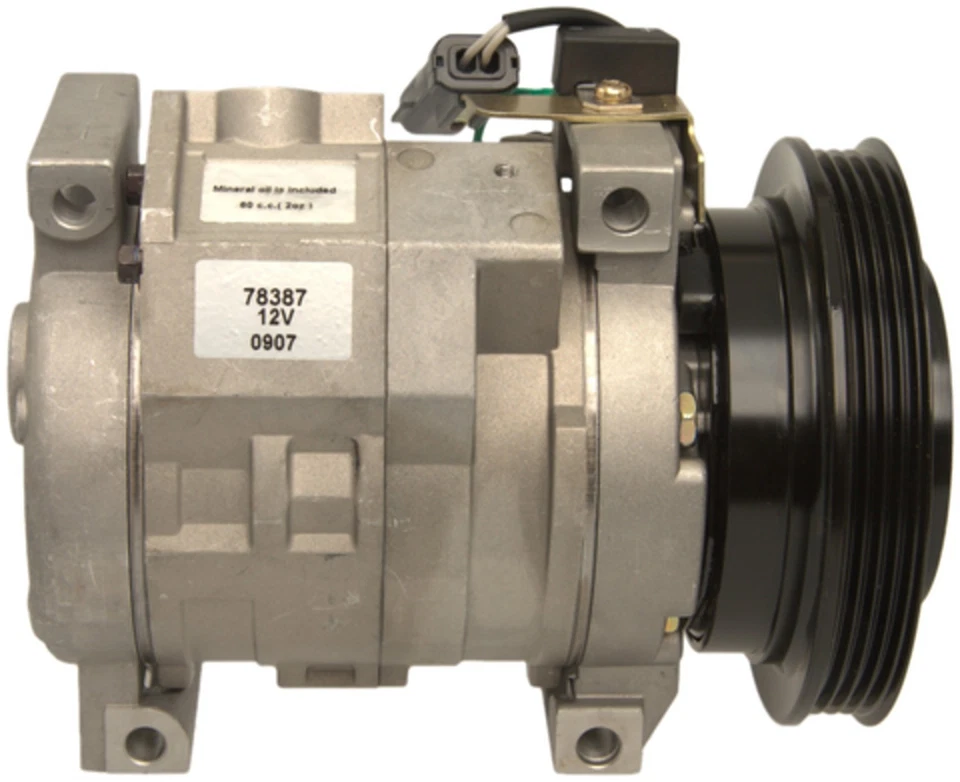 Compresor de aire acondicionado - Compresor nuevo 4 estaciones 78387 se adapta a 01-10 Chrysler PT Cruiser Foto 4 de 4